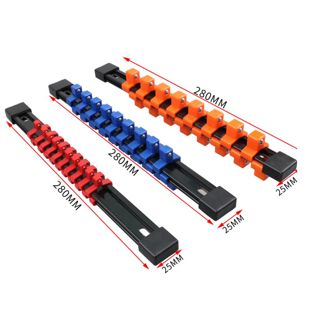 3 pièces 1/2in 3/8in 1/4in support de douille en plastique