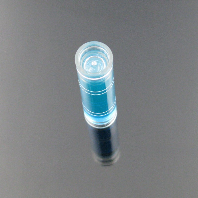 Product for Plastic Tube Vials Spirit Level for Photo Frame 9.5*40 mm Blue (1 piece/lot)