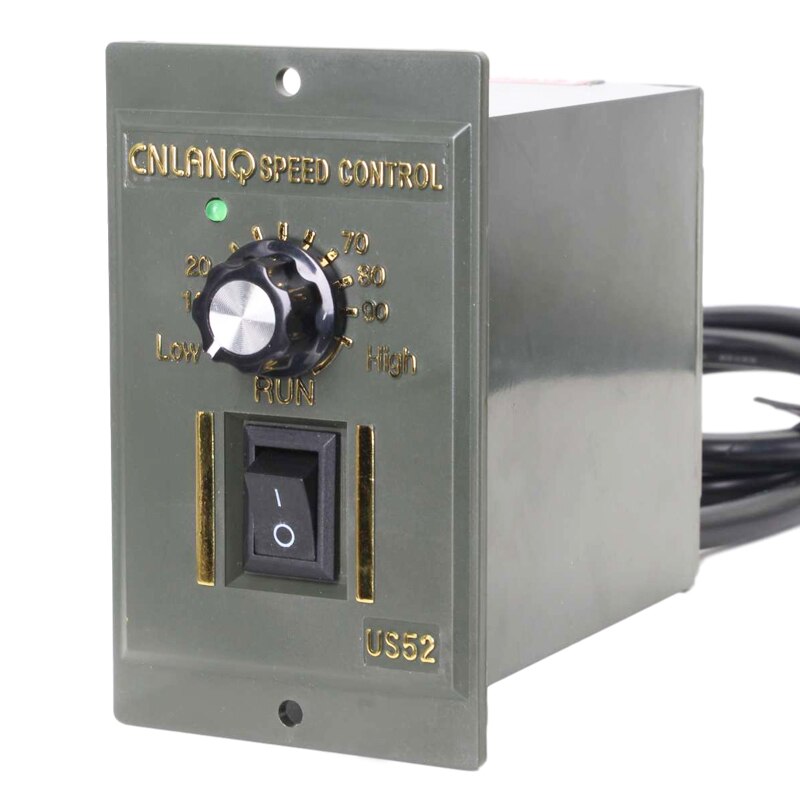 US-52 220V 6W 15W 25W 40W 60W 90W 120W 180W 200W 250W AC Motor Speed Controller AC Regulator Motor Control Foreward Backward