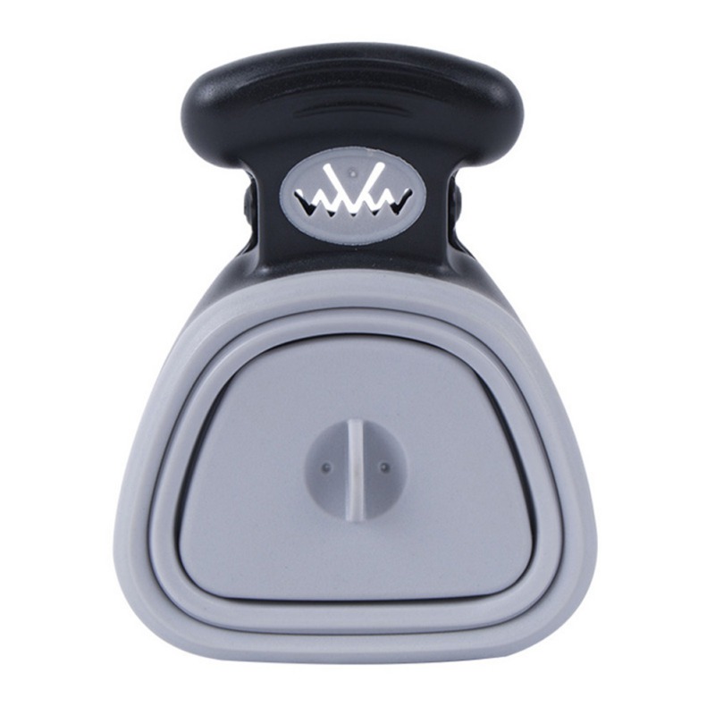 Dog Poop Bag Dispenser Travel Foldable Pooper Scooper Poop Scoop Clean Pick Up Animal Waste Waste Picker Cleaning Pet Products: Gray / L