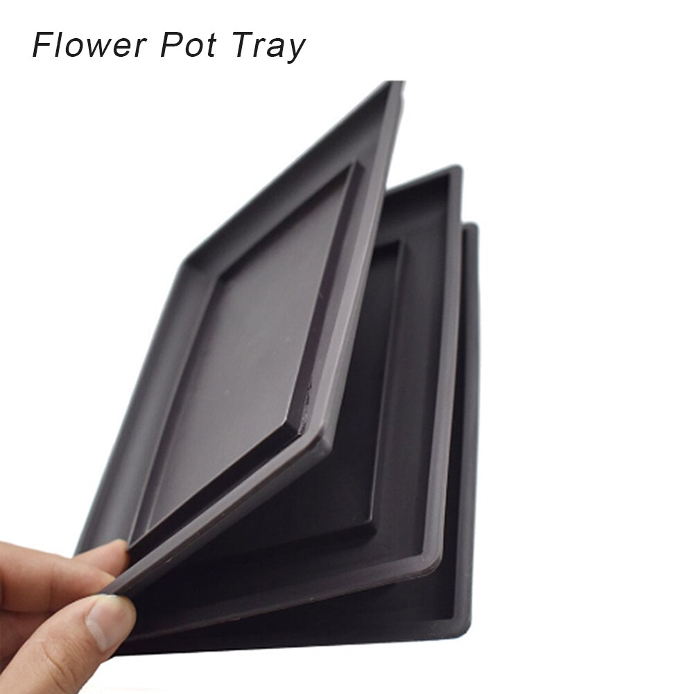Vaso di fiori imitazione plastica balcone vasi quadrati fiore Bonsai ciotola vivaio bacino fioriera imitazione rettangolo per la decorazione del giardino