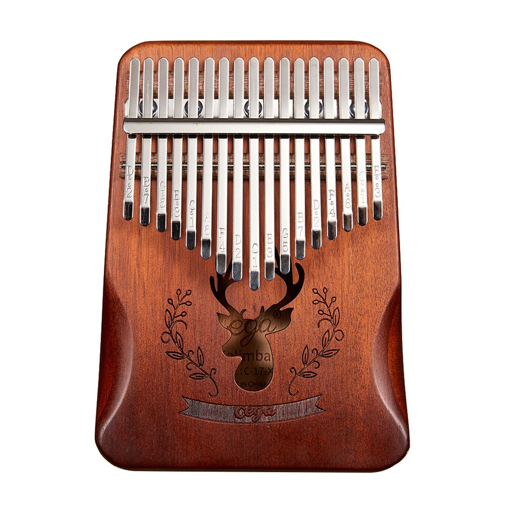 Mbira Musical Instrument Afrika Finger Klavier 17 Schlüssel Akazie Kalimba Daumen Finger Klavier Hirsch Schlagzeug Musical Instrument