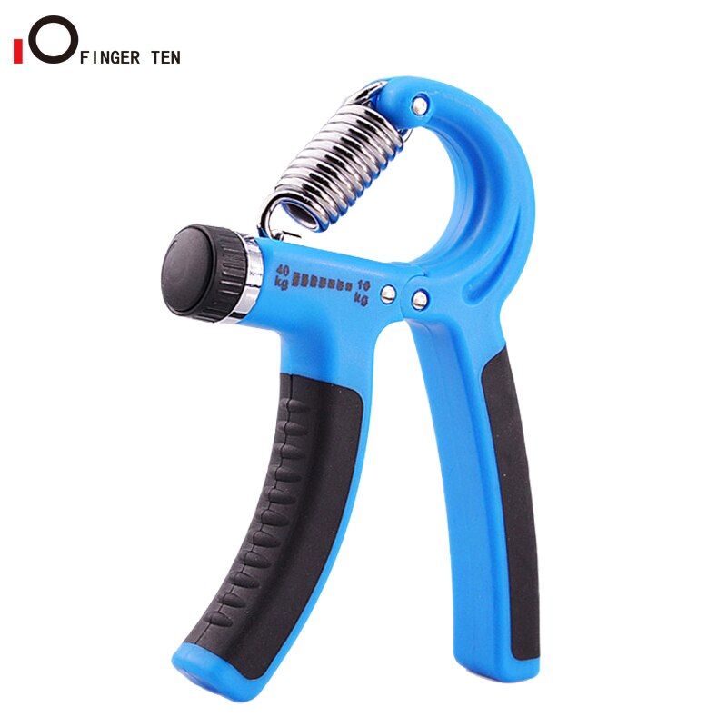 Nowy rezystor regulowany antypoślizgowa kulka robić ściskania mocne uchwyty wzmacniacz robić ćwiczeń dla muzyków sportowców: Niebieski