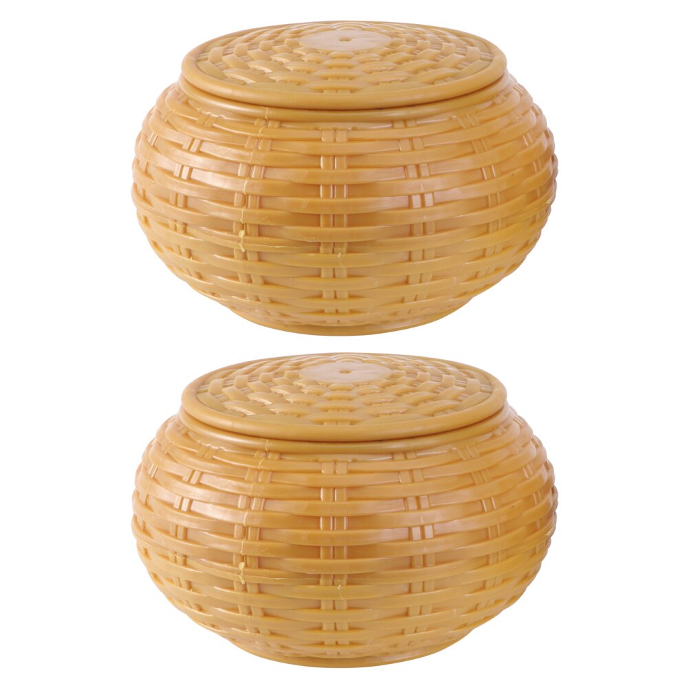 2pcs/Set Go Game Pieces Bowl Go Chess Pieces Jar Wooden Go Game Accessory: white black