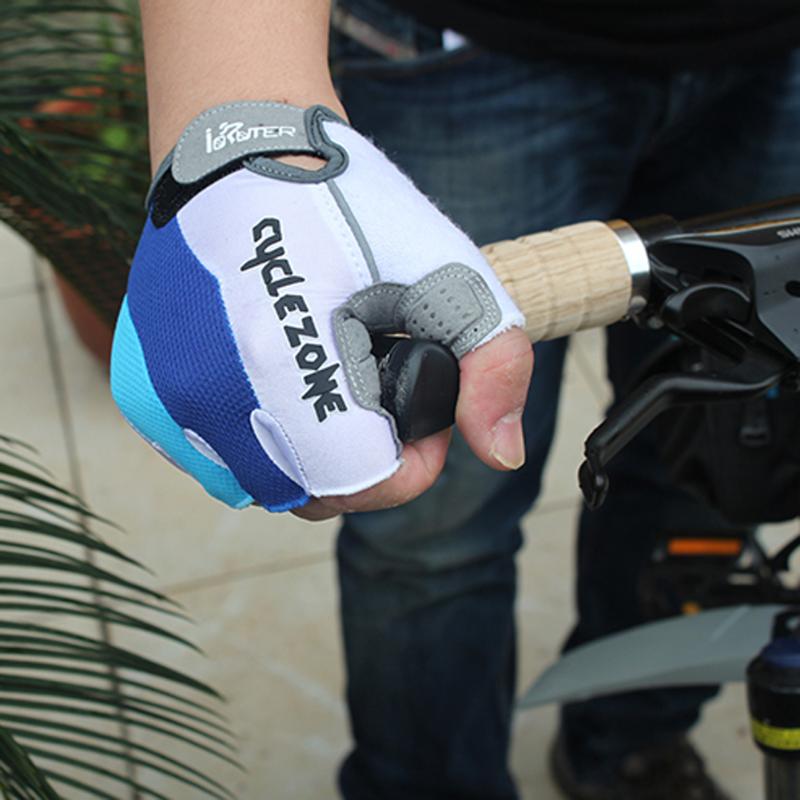 Silicone Gel Cycling Gloves Half Finger Riding Motorcycle MTB Mountain Bicycle Bike Gloves for Men M-XXL