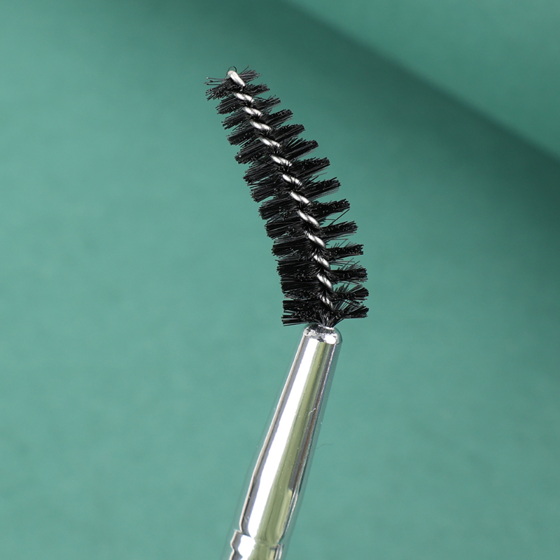 1/10 Uds. Cepillos suaves para pestañas, cepillo para cejas retorcido, contorno de codo, delineador de ojos, cepillos para mezclar ojos, herramienta de maquillaje cosmético