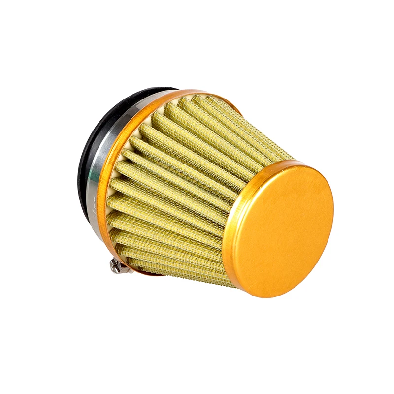 Filtre à air pour moto et scooter, 38mm, 45mm, 50mm, 60mm, kit d'induction d'admission pour dean 6, 50cc, 110cc, 125cc, D343, Pit Bike, façades RL: Ivoire