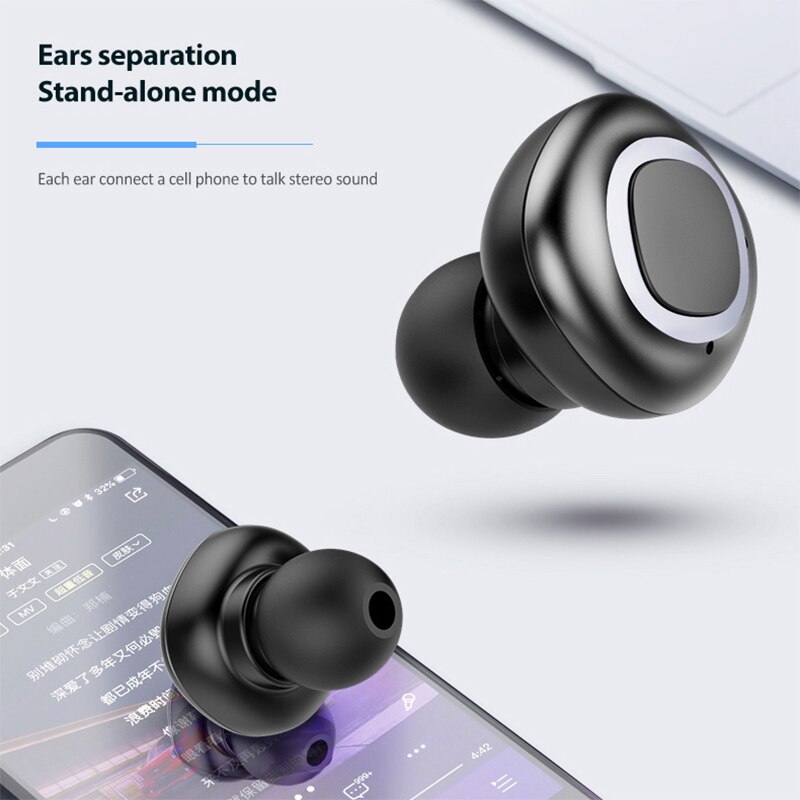 Lenovo Bluetooth Kopfhörer mit Lade Box Ohr Handys Mini Drahtlose Ohrhörer In-ohr Sport Headset Gaming Telefon für Smart Telefon