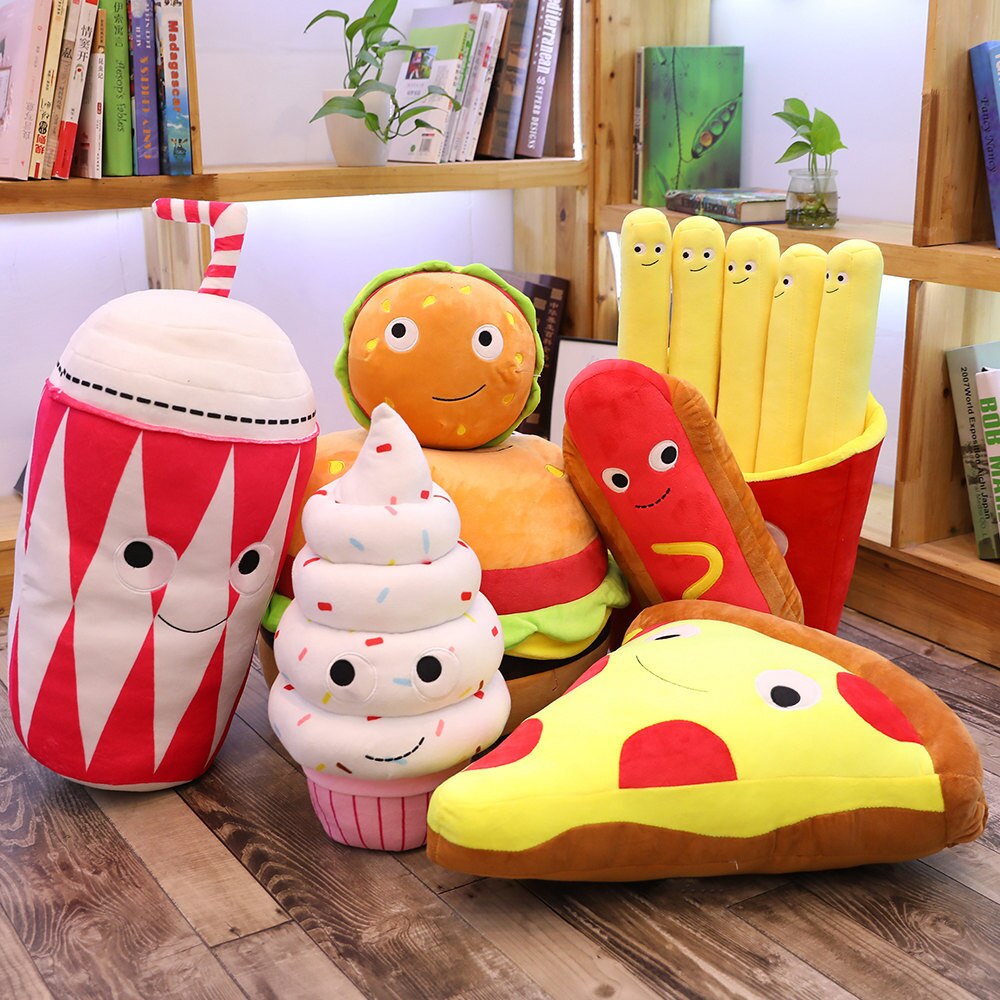 20cm Kawaii Lifelike Sausage Plush Toys Mini Stuffed Food Plush Dolls Pillow Birthday For Children Home Decor