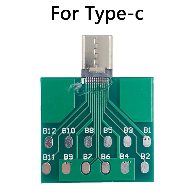 OSS-Placa de prueba flexible Micro USB Dock para Iphone, Android, conector trasero de prueba tipo c, desmontaje sin batería, detección de puerto de carga U2: Verde, púrpura