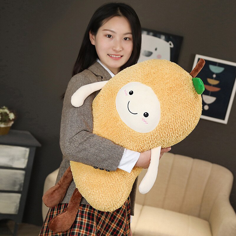 Coussin en peluche pour enfants, simulation de fruits, oreiller doux, jouets en peluche pour enfants, filles, bébé, canapé-lit, coussin de siège, décoration amusante