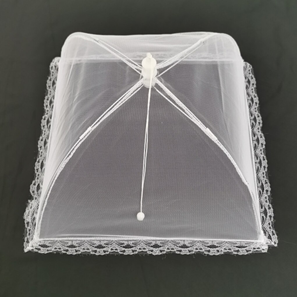 Folding Food Mesh Cover Tent Home Dining Table Kitchen Counter Meal Vegetable Fruit Umbrella Breathable Insect-proof Food Cover