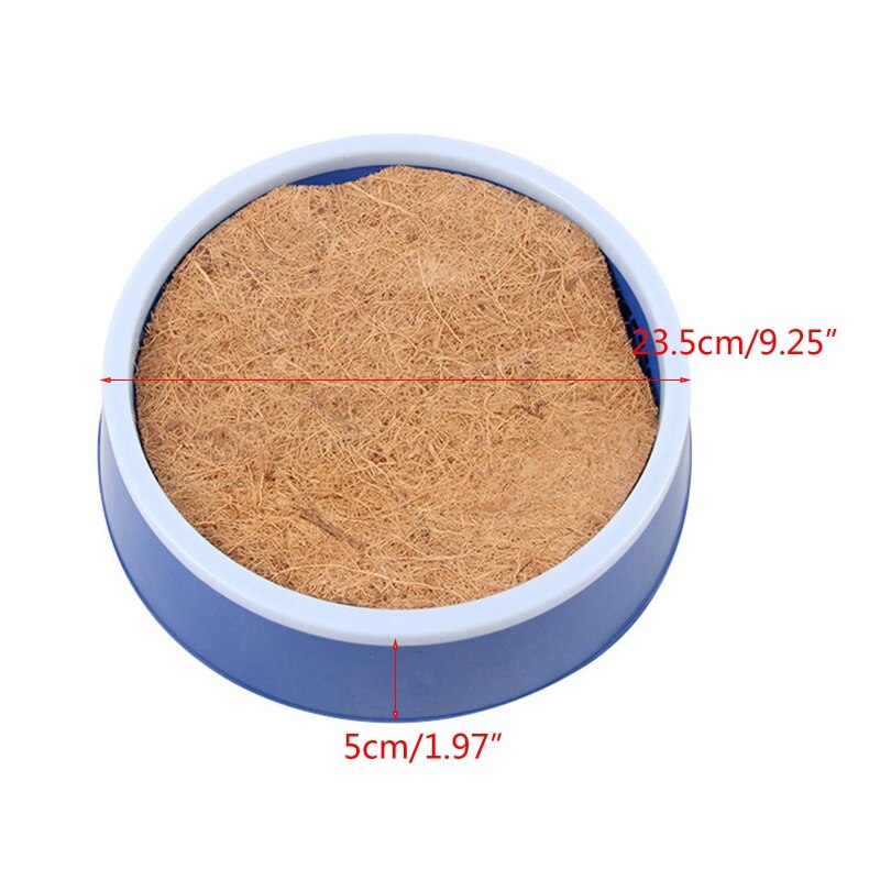 J2FB Plastic Pigeon Nest Bowl Bird Egg Nesting Basin Box Comfortable Mat Padding Materials for Birds Breeding Hatching