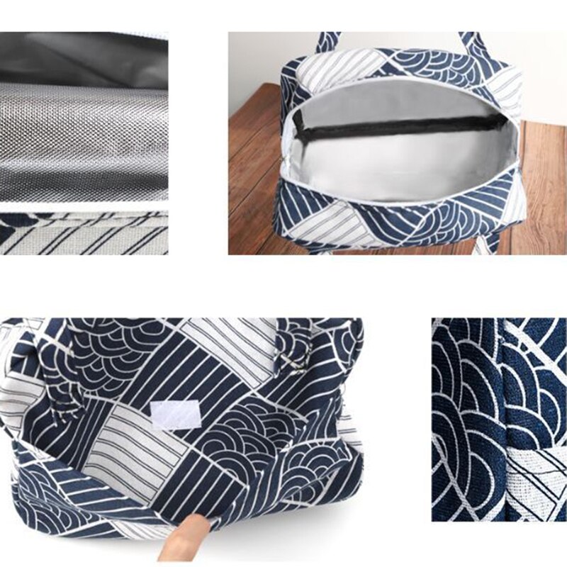 Unibird Wooden Lunch Box Bento Box with Internal Separator Japan Style Food Container for Kids Adults Camping