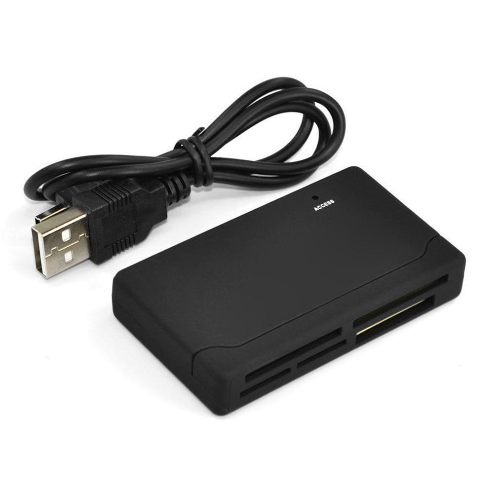 All In One Memory Card Reader Usb V2.0 Externe Cardreader Sd Sdhc Mini Micro M2 Mmc Xd Cf Reader Voor MP3, digitale Camera