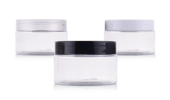 Récipient vide pour Gel coiffant, pot pour cire à cheveux 100g/150g/200g de crème, emballage PET, 12 pièces/lot