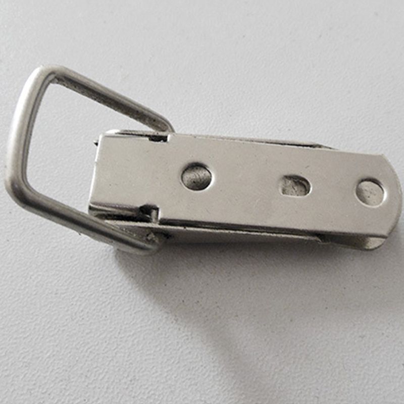 GXMA 10 Pcs Suitcase Chest Tool Box Locking A05 Spring Loaded Buckle Toggle Latch Hasp Lock Durable Practical Hardware Parts