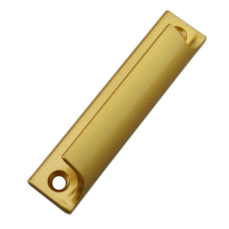 2pcs Aluminum alloy sliding door handles Cupboard Cabinet drawer knobs pulls handles Furniture hardware and accessories