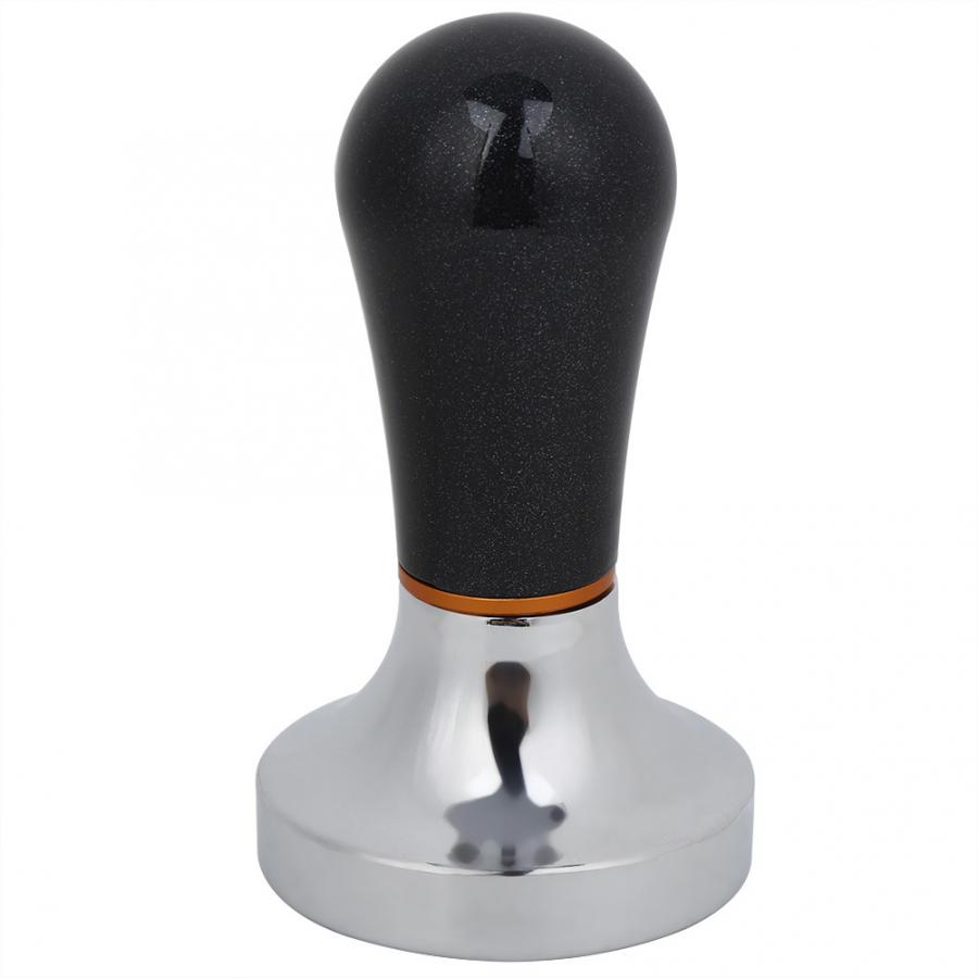 Prensa manual de aluminio para café, 57mm, con mango, para cafetera Espresso, café Barista, herramientas para accesorios de cocina