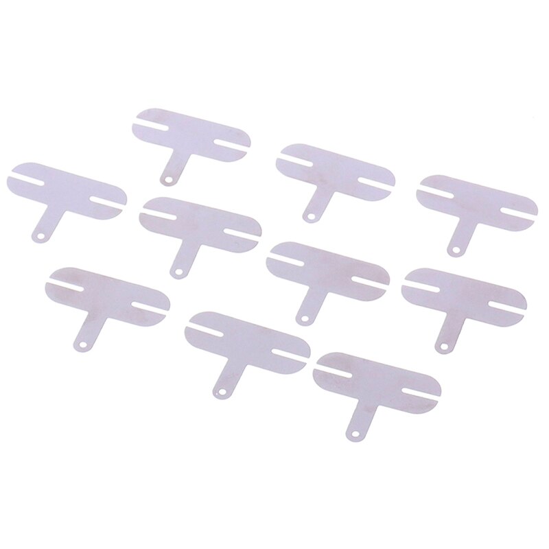 Lot De 10 Plaques De Nickel Pour Soudage Par Points, Pour
