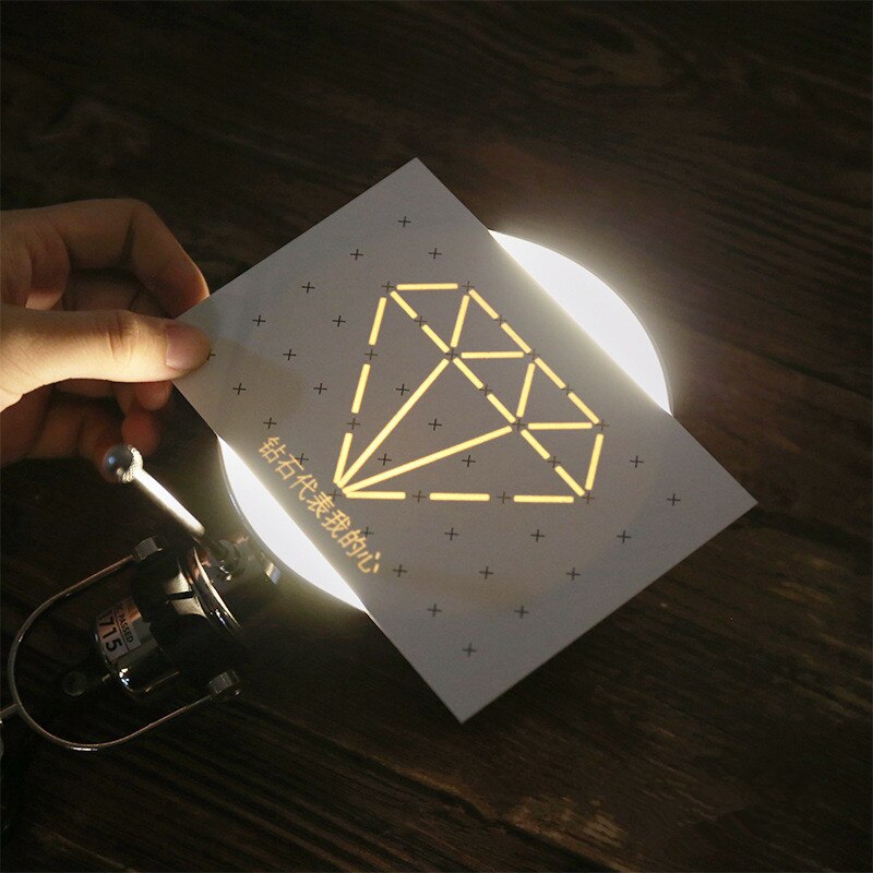 Onzichtbare Wenskaart Glow Postkaart Kerstcadeau Verborgen Tekst Bericht Card Thanksgiving Brief Diy Zegen Papier Envelop