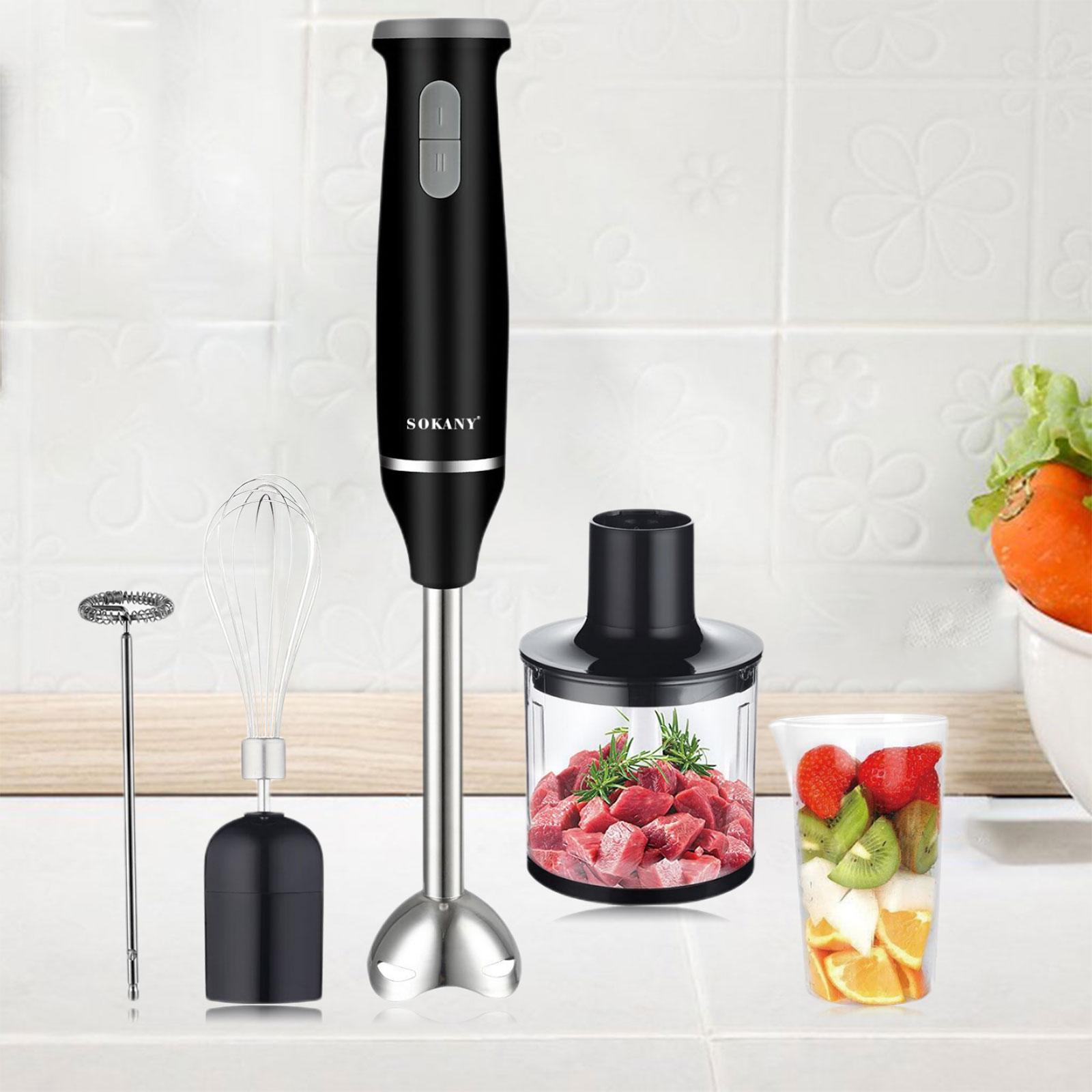 Immersion Blender Food Processor Cookware Attachment Meat Grinder for Infant Food UK Plug