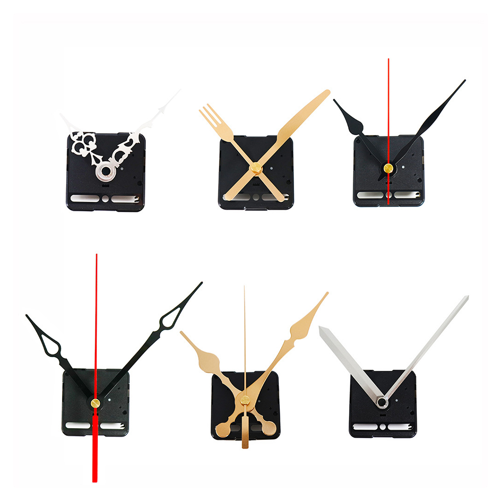 Non Ticking Quartz Clock Movement Mechanism Clock Motor Set for DIY Repair Replace Tool Hands Clock Home Decoration Accessories