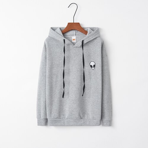 Women's Strappy Hoodie - Breathable Fit - Casual Pullover Sweatshirt: S / Gray