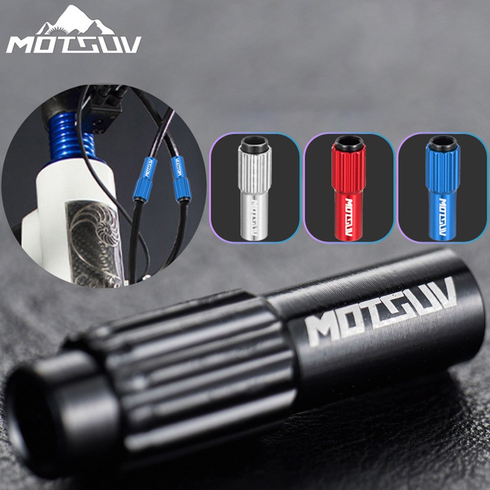 MTB Bike Gear Cable Adjuster Ferrules Inline Gear Derailleur Length Screw Barrel Aluminum Alloy Bicycle Front Rear Shifting Gear