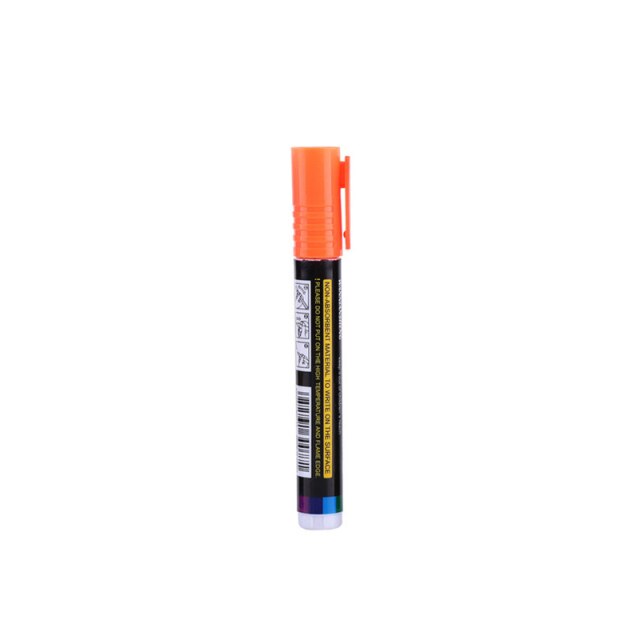 1Pcs Queen King Bee Markeerstift Marker Pen 8 Kleuren Optionele Queen Bee Onschadelijk Markering Pen Dier Bijenteelt Gereedschappen: Orange