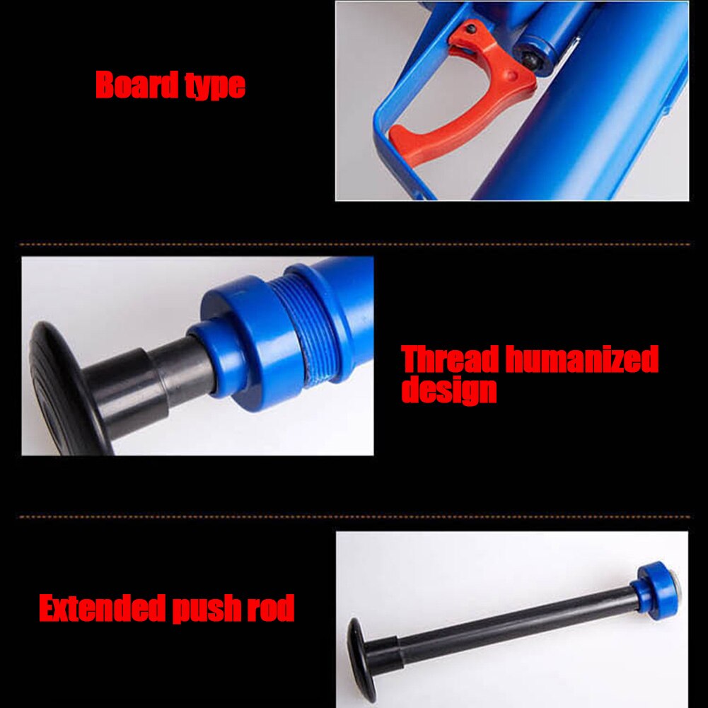 Toiletblaster mini luftafløb blaster vask stempel luftkraft toilet stempel manuel pumpe renser sdf-skib