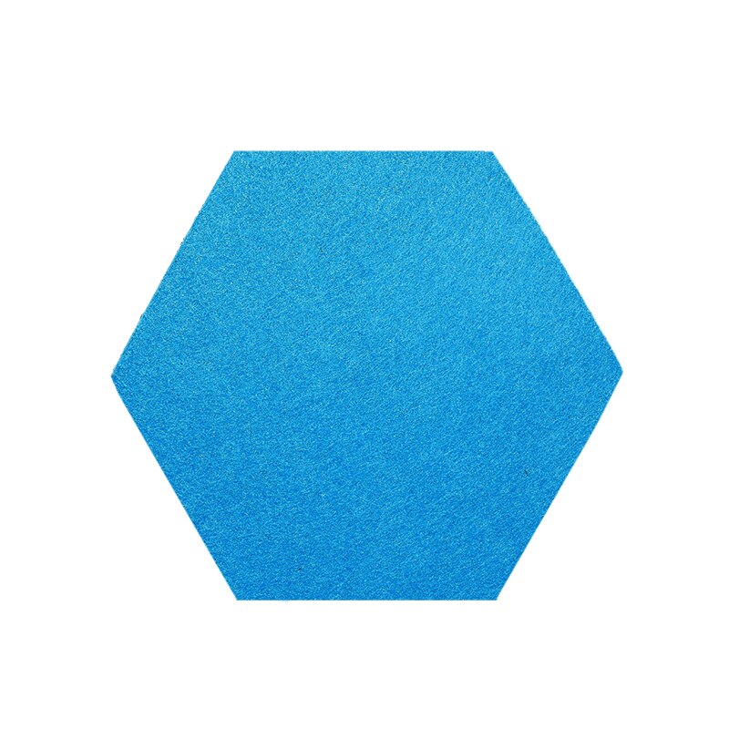 Hexagonal Magnet Magwall magnetic colorful felt hexagonal shape mes... – Grandado