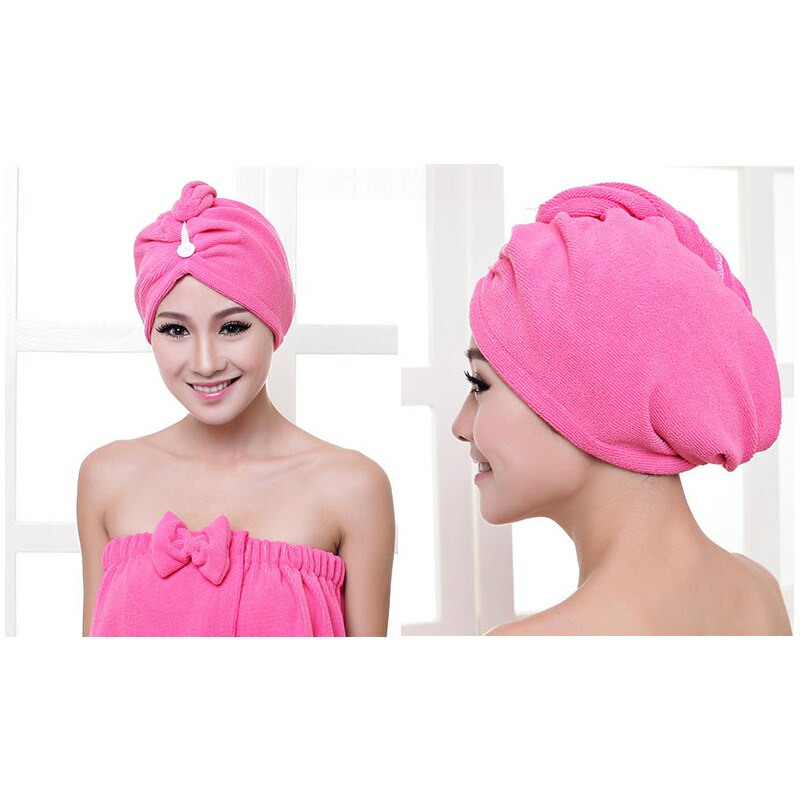 Dikke microvezel zachte badhanddoek haar droog snel drogend damesbadhanddoek badgereedschap huishoudelijk product badhanddoek douchekap: 5