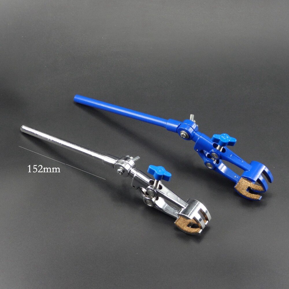 laboratory Angle Adjustable swivel Four Finger Clamp Joint of 180-degree rotation angle. For article 0-80mm