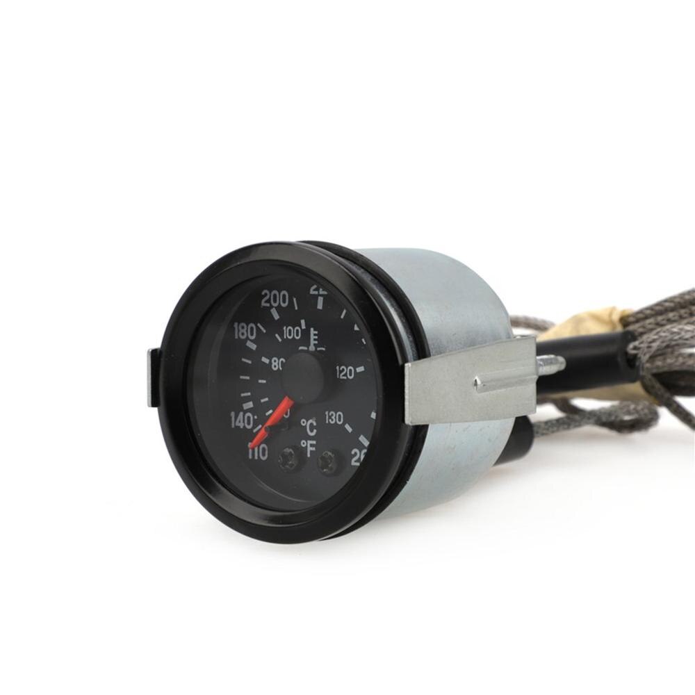 2" 52mm VDO water temp 40~130C/110-265 F Dual scale display 12V water temperature Gauge 52mm Diameter with Sender