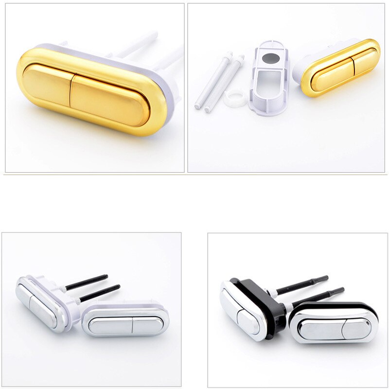 Oval toilet seats water tank switch button toilet closestool water tank press flush push button various styles,JO21016