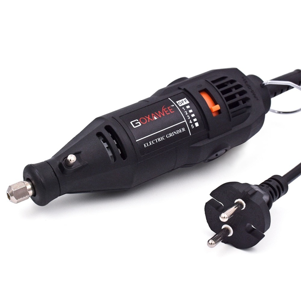 GOXAWEE 220V électrique Mini perceuse vitesse Variable électrique graveur meuleuse outils électriques Dremel Mini perceuse électrique outils rotatifs