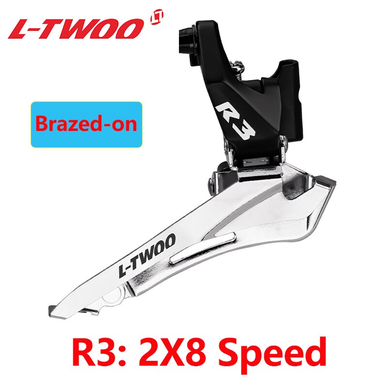 LTWOO R9/R7/R5/R3/R2 7V 8V 9V 10V 11V Front Derailleurs for Road Bike 2x10s 2x11s Derailleurs Compatible with Shimano Bike Parts: R3 Brazed-on