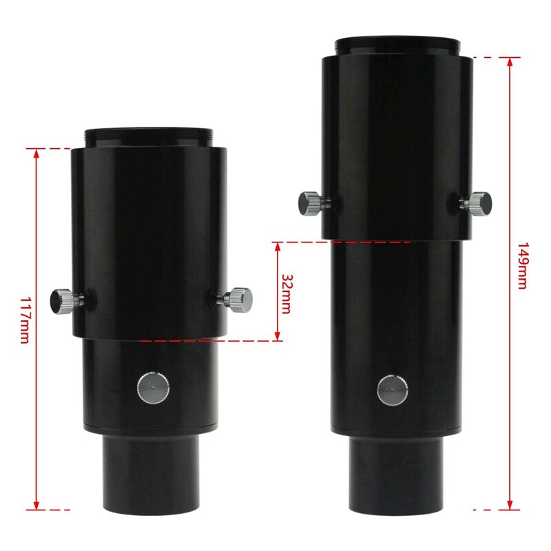 Heißer AD-1,25 Zoll Variable Projektion DSLR Kamera Adapter Teleskop Okular Zubehör für Astronomische Fotografie Kamera Adapte