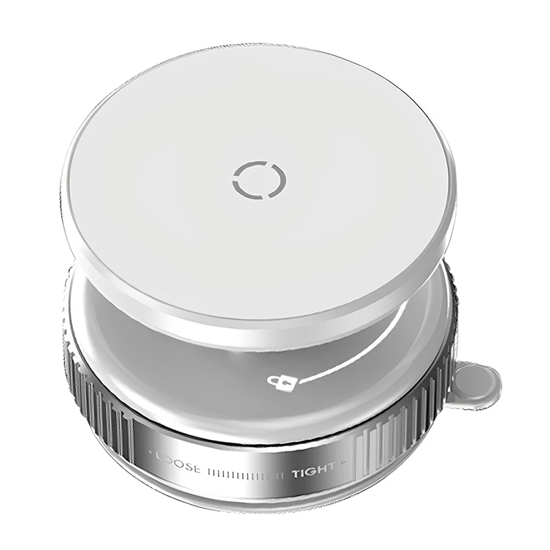 Do uchwytu samochodowego na telefon Magsafe z przyssawką próżniowym magnetycznym uchwytem na telefon 360 ° Obrotowy i składany uchwyt na telefon iPhone: Black