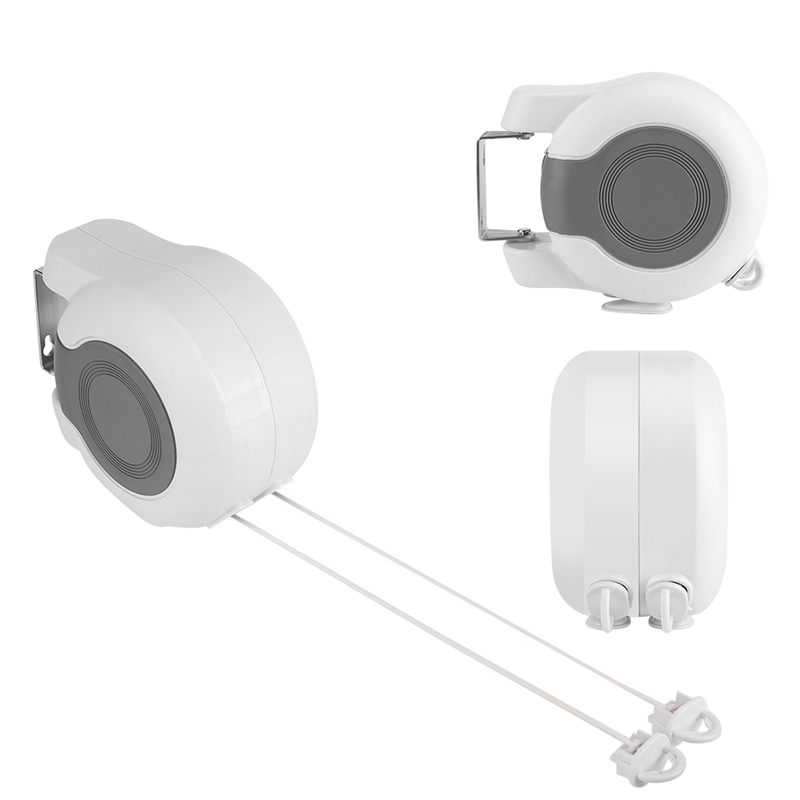 13m najlepsze zwijane sznurki robić suszenia ubrań robić użytku wewnątrz i na zewnątrz, robić montażu na ścianie, oszczędzające miejsce organizery robić prania, sznurki robić suszenia ubrań