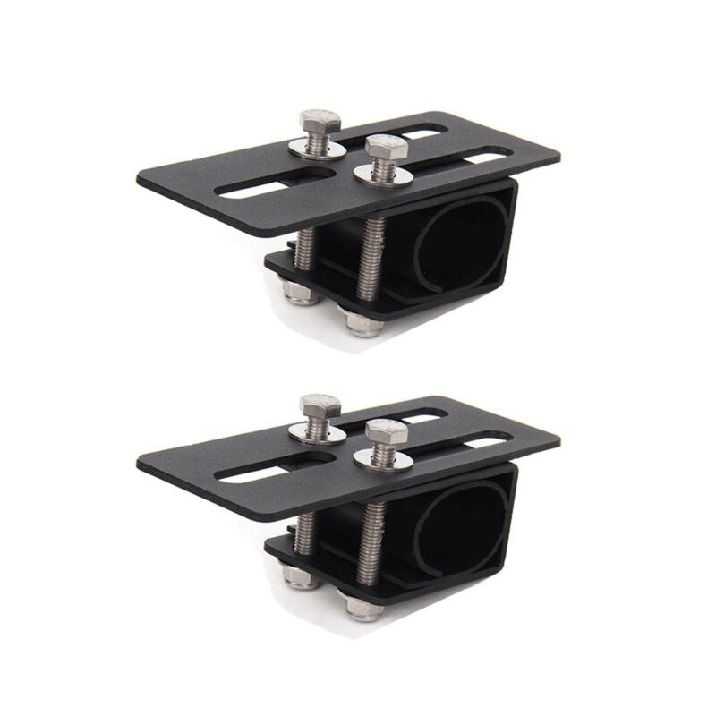 Porte-bagages universel pour voiture, 2 pièces, support de montage de barre de lumière de toit SUV: Default Title