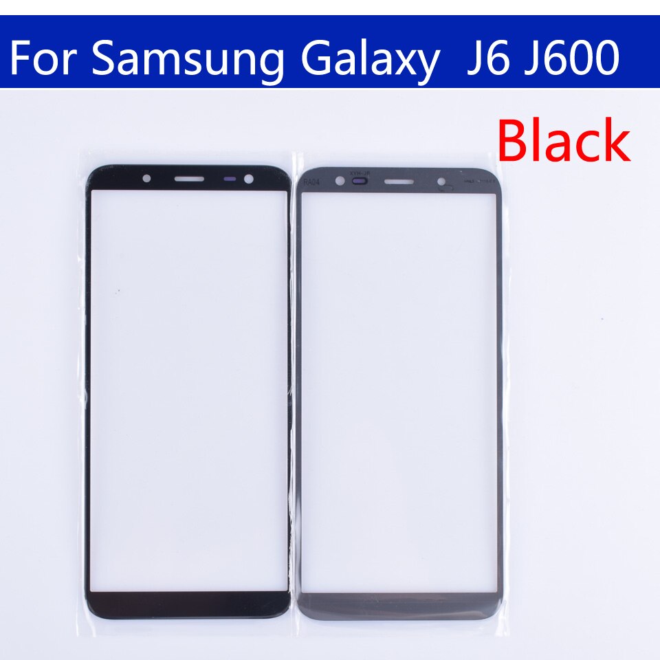 J6 Voor Samsung Galaxy J6 J600 J600F J600G SM-J600F/DS SM-J600G/DS Touchscreen Outer Glas LCD Front touchScreen Lens 5.6&quot;