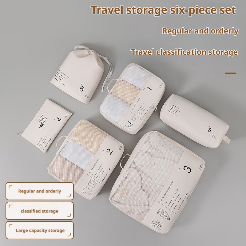 Cubos de embalaje para viaje, organizador de maletas portátil, bolsa de almacenamiento de ropa, accesorios de viaje, bolsas de equipaje para maletas de mano