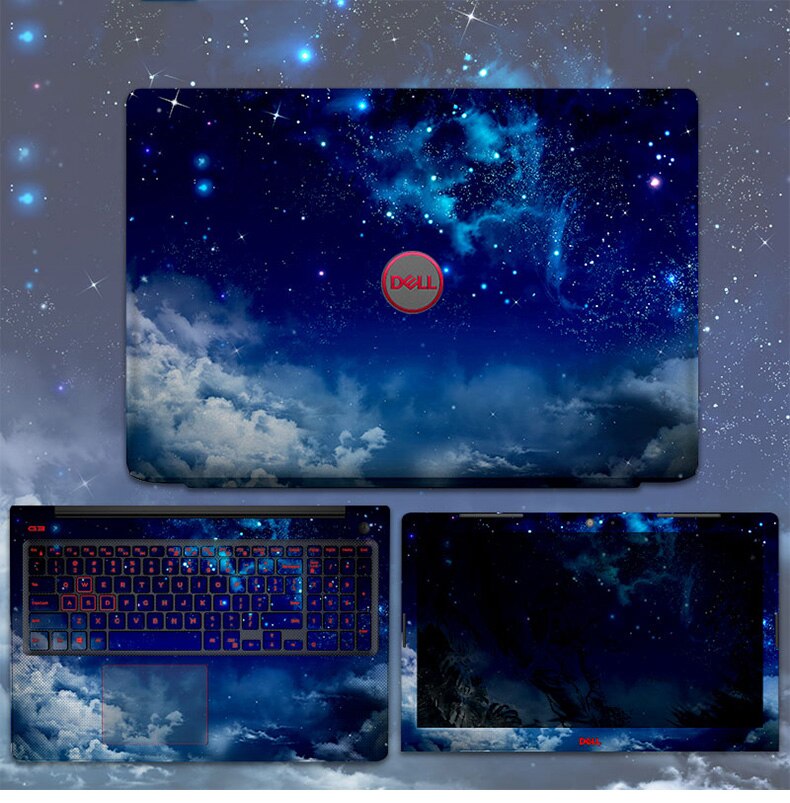 VTRONHYE – autocollant en vinyle pour Dell Inspiron 14-7467, Texture colorée, Film de protection pour ordinateur portable: Option 4