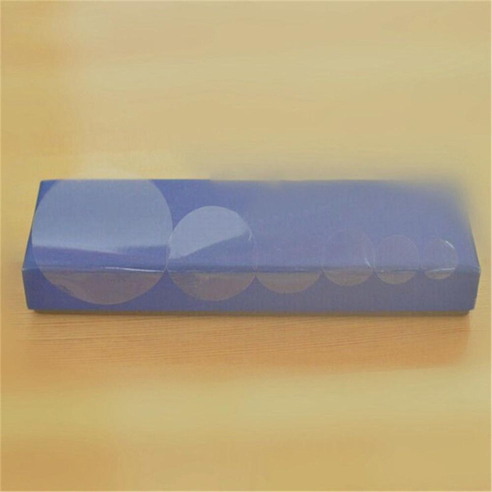1 Sheet Transparent Gloss Round Dot Sticker DIY Baking Package Self Adhesive Clear Label File Wafer Sealing Tag
