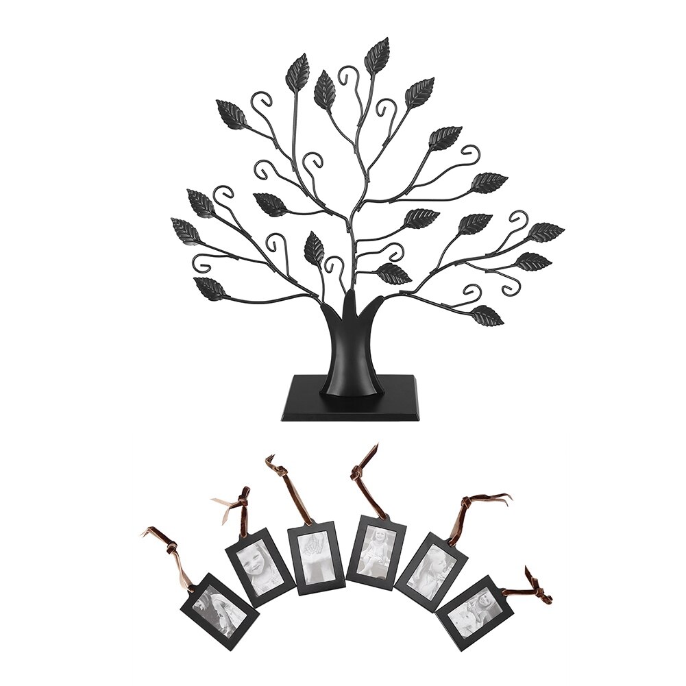 Fashionable Family Photos Frame Display Tree with Hanging Pictures Frames Home Decor Frame Table Desk Display Decor