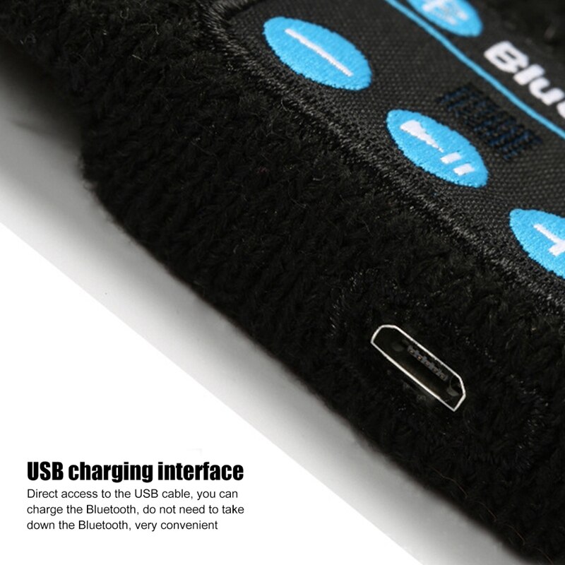 Wireless 5,0 elastic sports headband yoga fitness headset music headwear sleep headphones for side sleepers