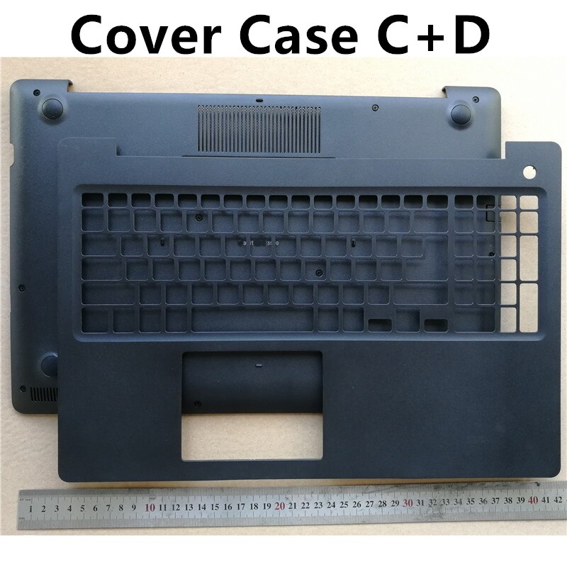 Bærbar computer til dell latitude 3590 l3590 e3590 lcd top cover top case/front bezel/palmrest/bottom base cover case: Dæksel c og d