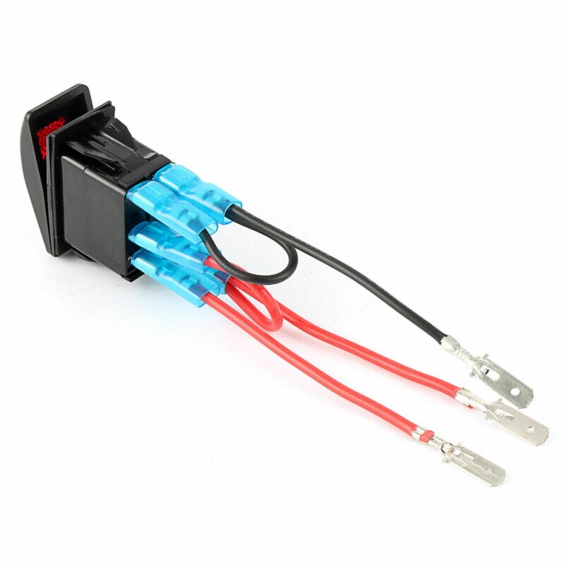 100% 6 Set 5Pin Cable de puente Kit de cableado para en/Off interruptor basculante, barra de luz LED duradero y práctico